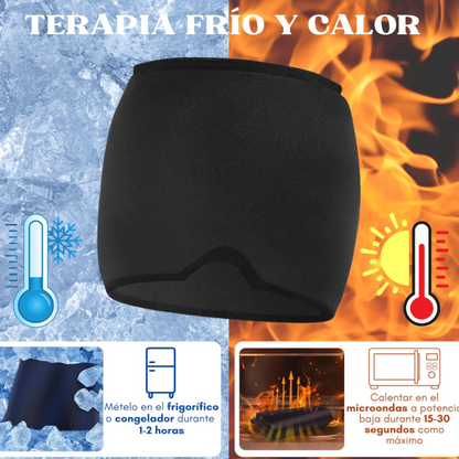 Cooling Gel Migraine Relief Cap: Instant Headache Pain Alleviation Head Wrap