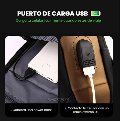 Bolso Antirrobo con Puerto USB