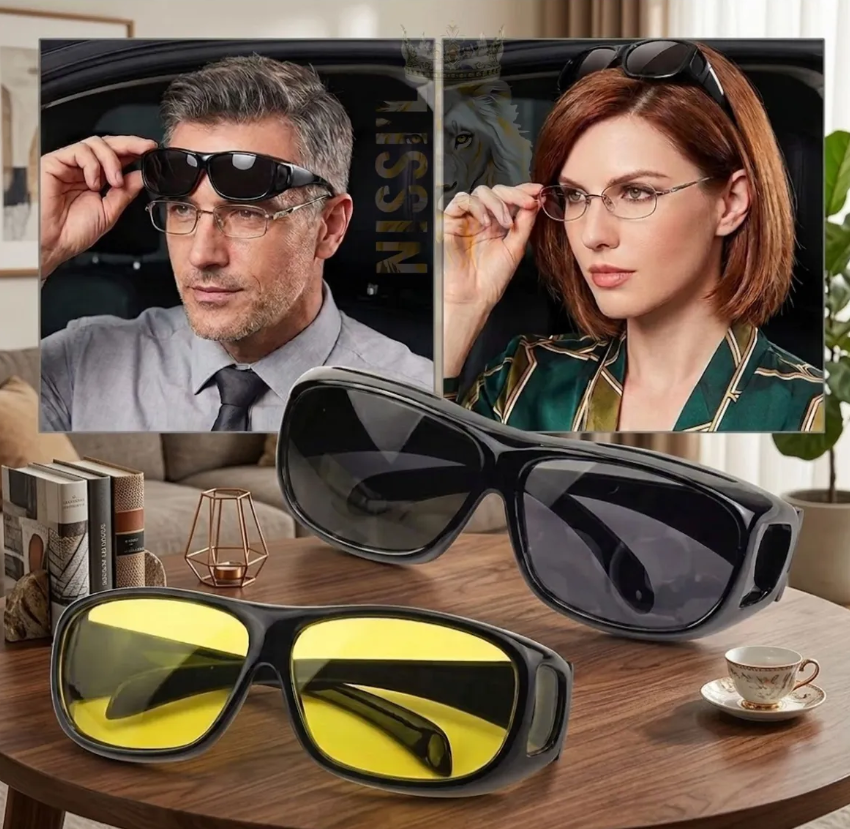Pack 2x1 Lentes HD Vision (Día y Noche)