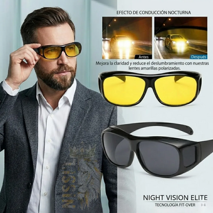 Pack 2x1 Lentes HD Vision (Día y Noche)