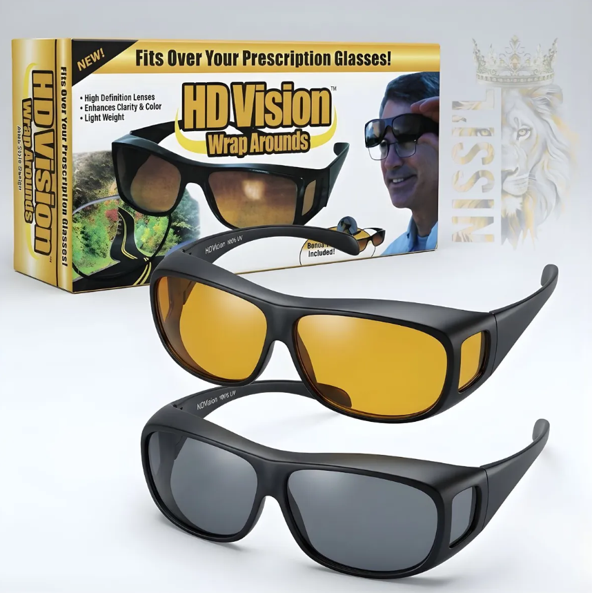 Pack 2x1 Lentes HD Vision (Día y Noche)