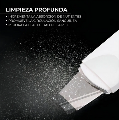 Peeling facial ultrasónico en la casa