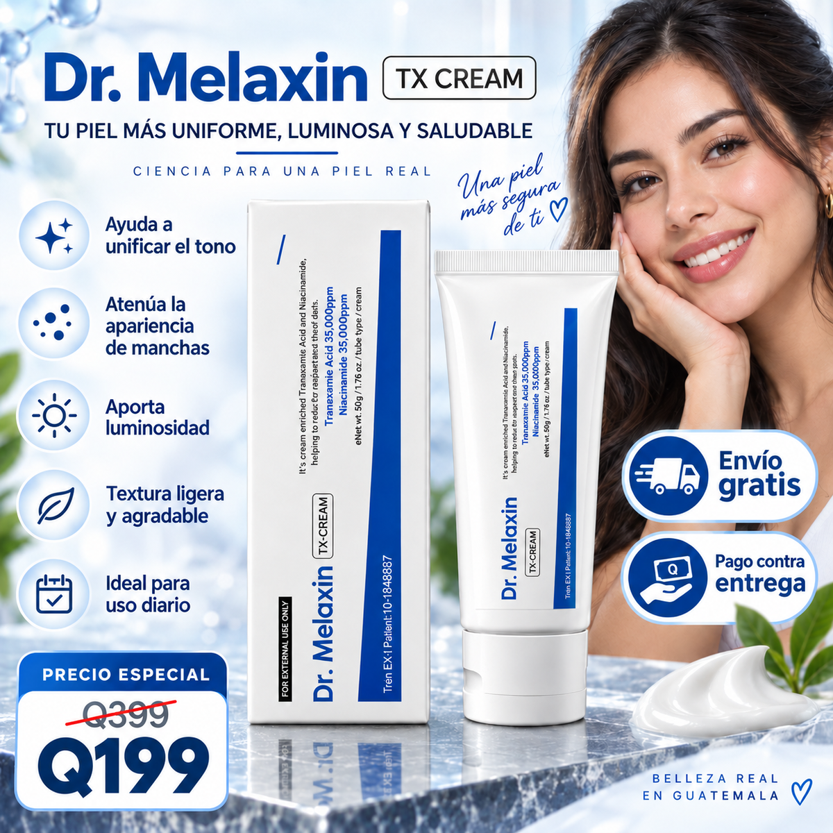 Dr. Melaxin TX Cream – Tu aliado para una piel radiante