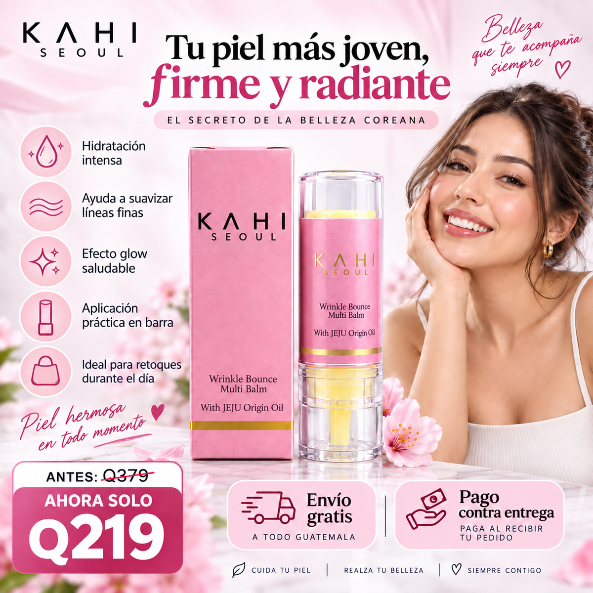 KAHI Seoul Multi Balm – Tu Toque de Hidratación y Glow para Todo el Día