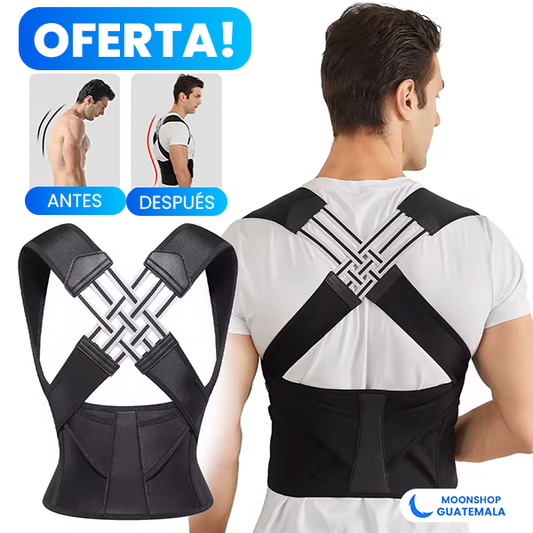 Adjustable Posture Corrector for Back Pain Relief, Breathable Lightweight Support