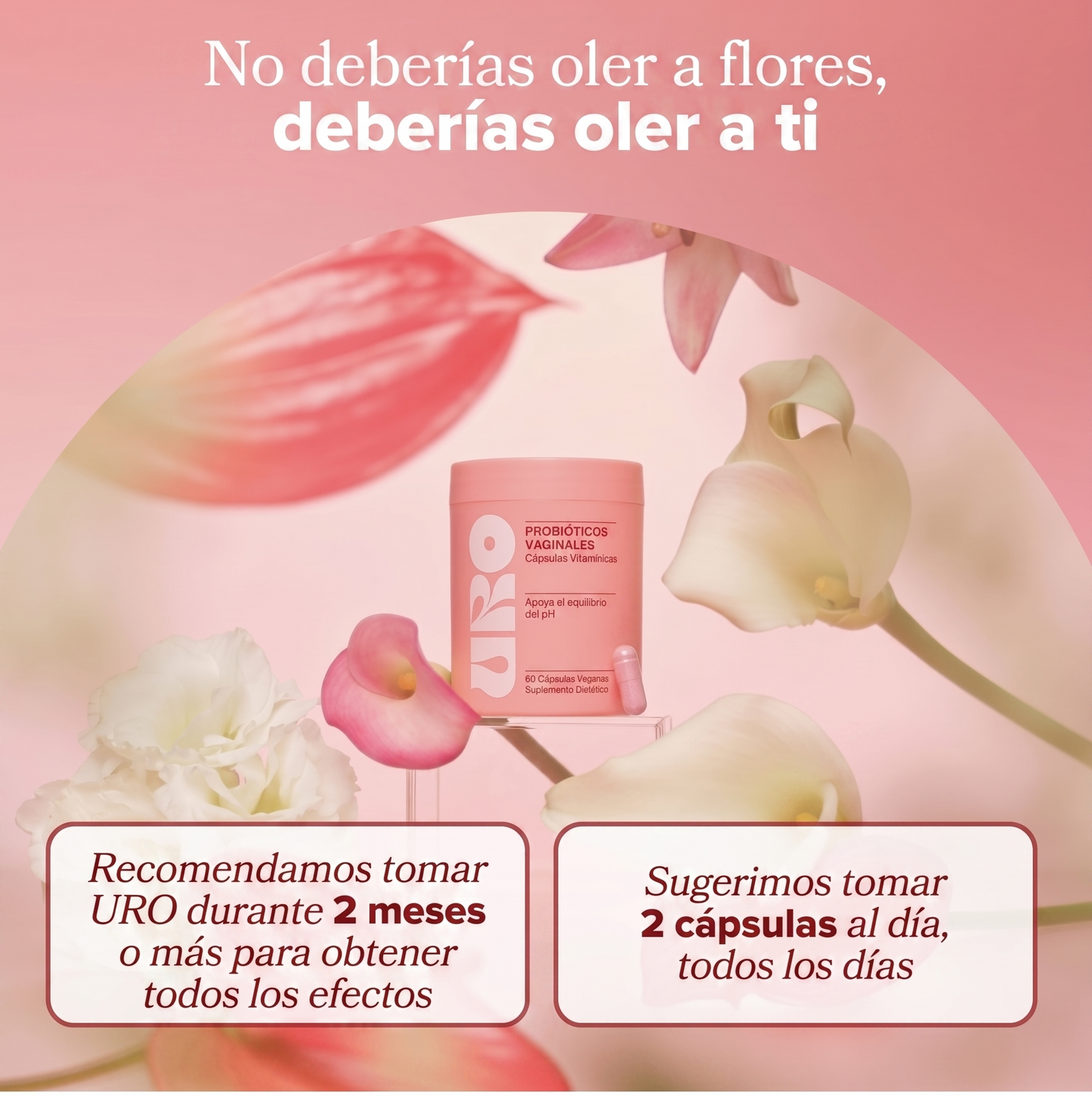 Probióticos vaginales Uro - Recupera tu Equilibrio Íntimo