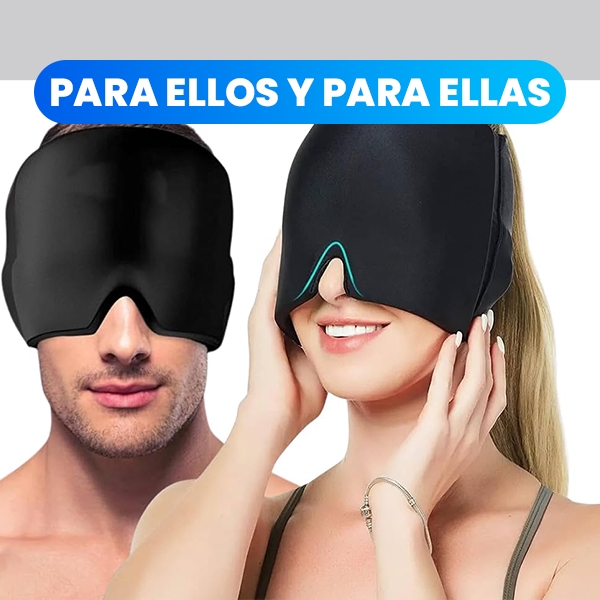 Cooling Gel Migraine Relief Cap: Instant Headache Pain Alleviation Head Wrap